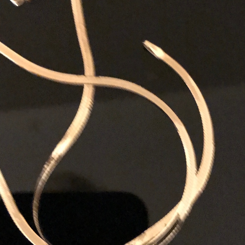 14kt. gold 3mm, 28" herringbone chain